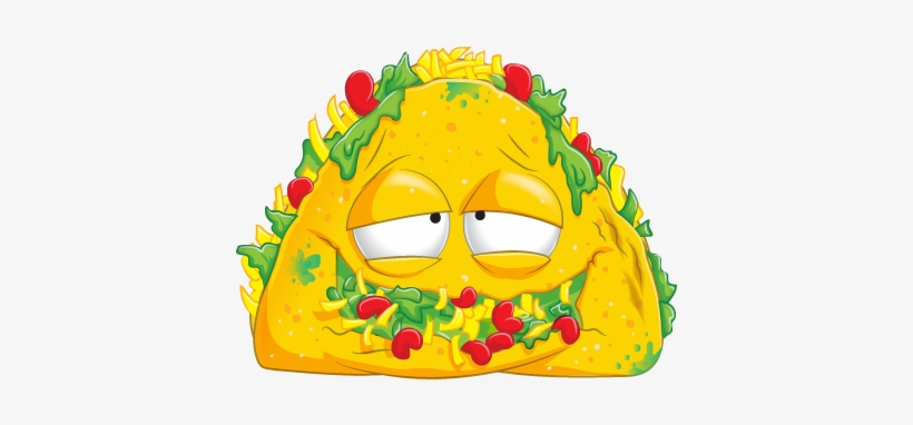 Toxic-taco - Imágenes De Grossery Gang, transparent png #262880