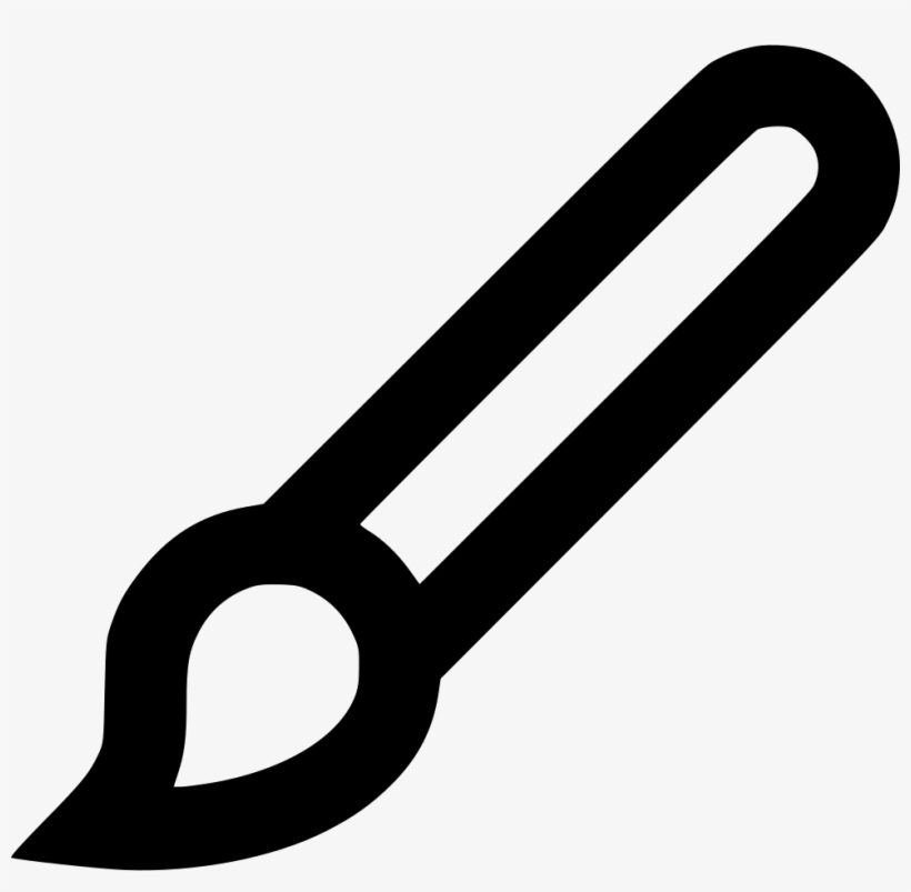 Paint Brush - - Tool, transparent png #263249