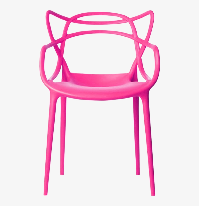 Chairs - Set Of 4 Replica Philippe Starck Masters Chairs, Black, transparent png #263273