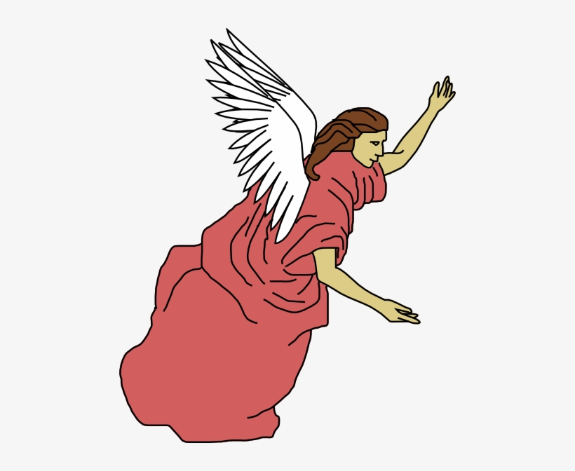 Flying Angel Clip Art At Clker - Angels White Pictures Free, transparent png #263339