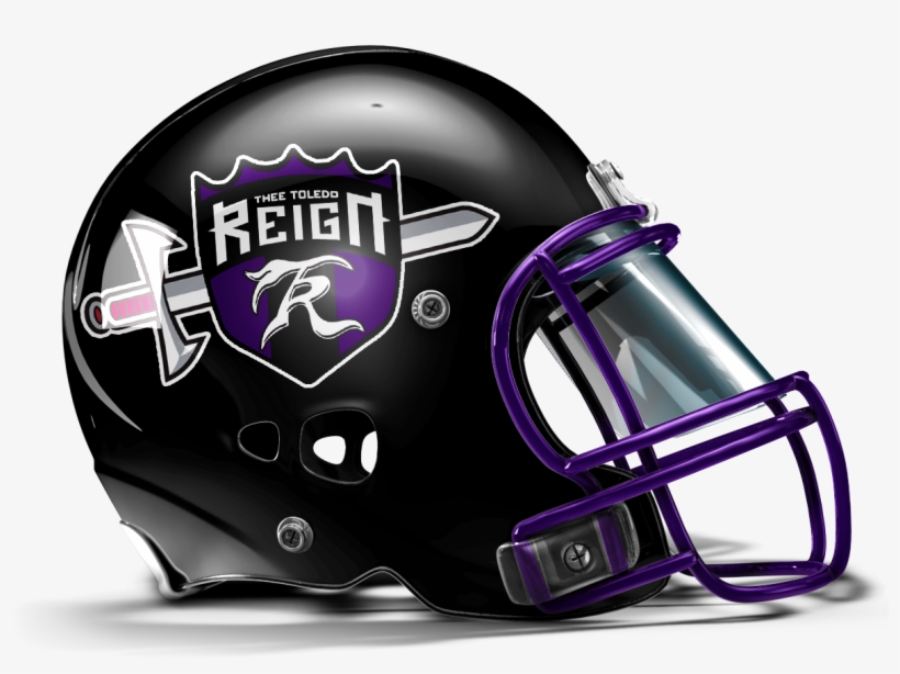 A Women Football Team, Toledo Reign, That I Helmet - Blank Red Football Helmet, transparent png #263472