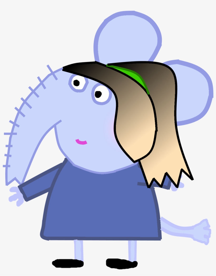 Elizabeth Elephant - Peppa Pig Friends Png, transparent png #263735