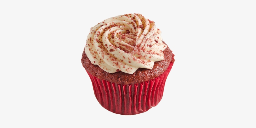 Red Velvet Cupcake - Red Velvet Cupcake Png, transparent png #264082