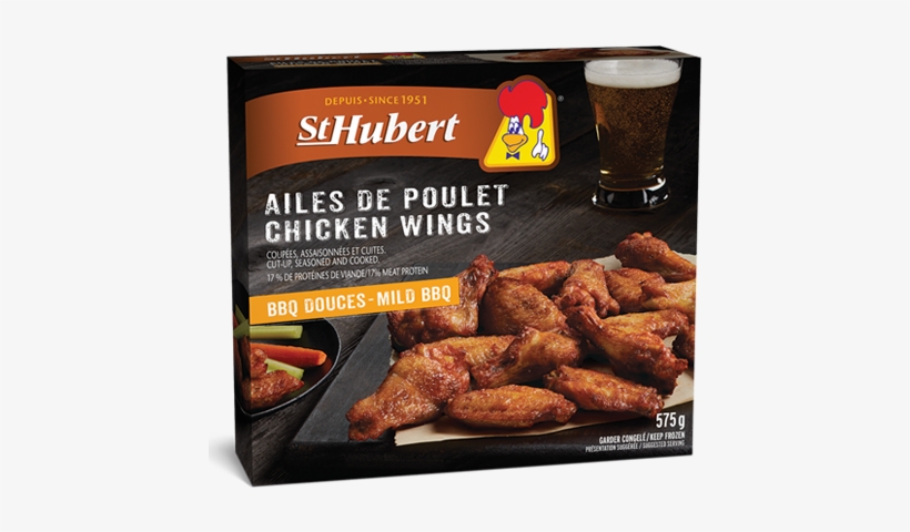 Mild Bbq Chicken Wings - Ailes De Poulet St Hubert, transparent png #264354