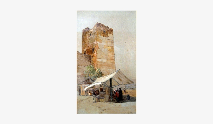 Old Moorish Well, Alhambra By Francis Hopkinson Smith - Francis Hopkinson Smith, transparent png #264469