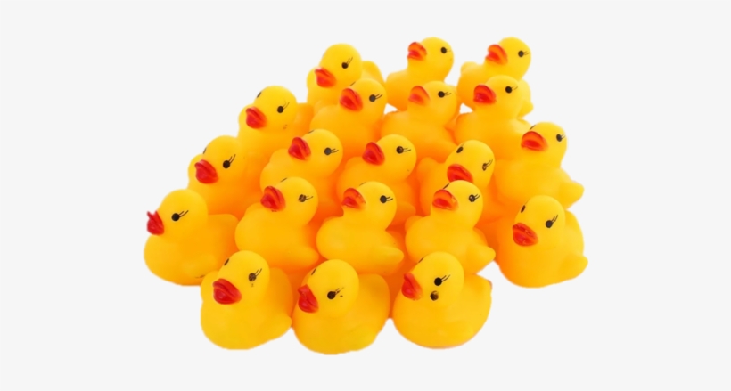 Duck Army - Lots Of Rubber Ducks, transparent png #265016