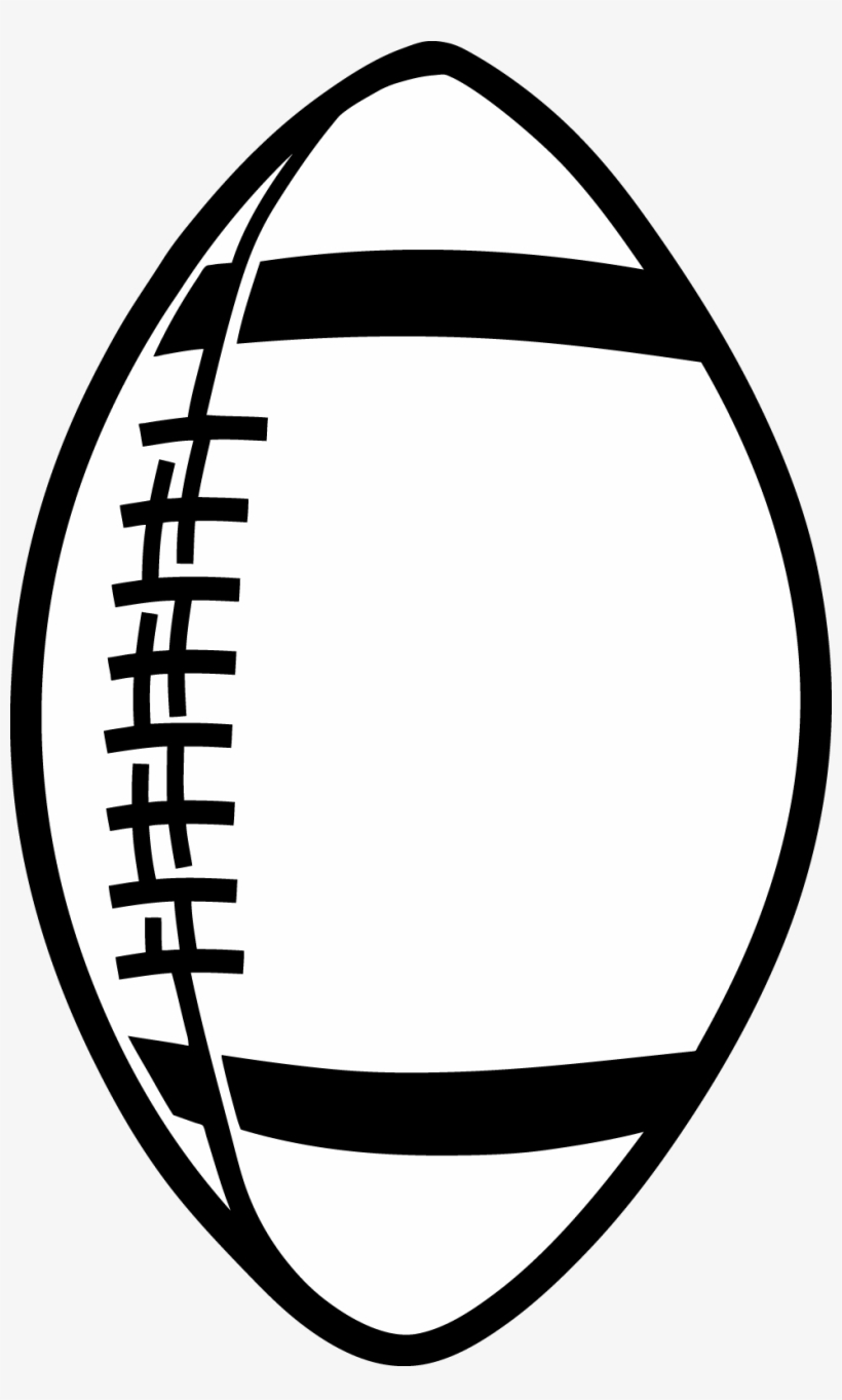 Dragonfly Outline Clipart - Football Outline Vector Art, transparent png #265125
