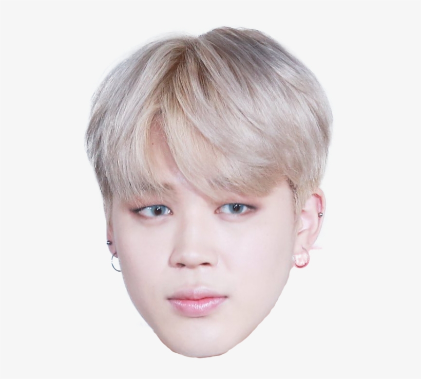 Jimin Bangtan Beautiful Thatsmybaby - Bts Jimin Head Sticker, transparent png #265357