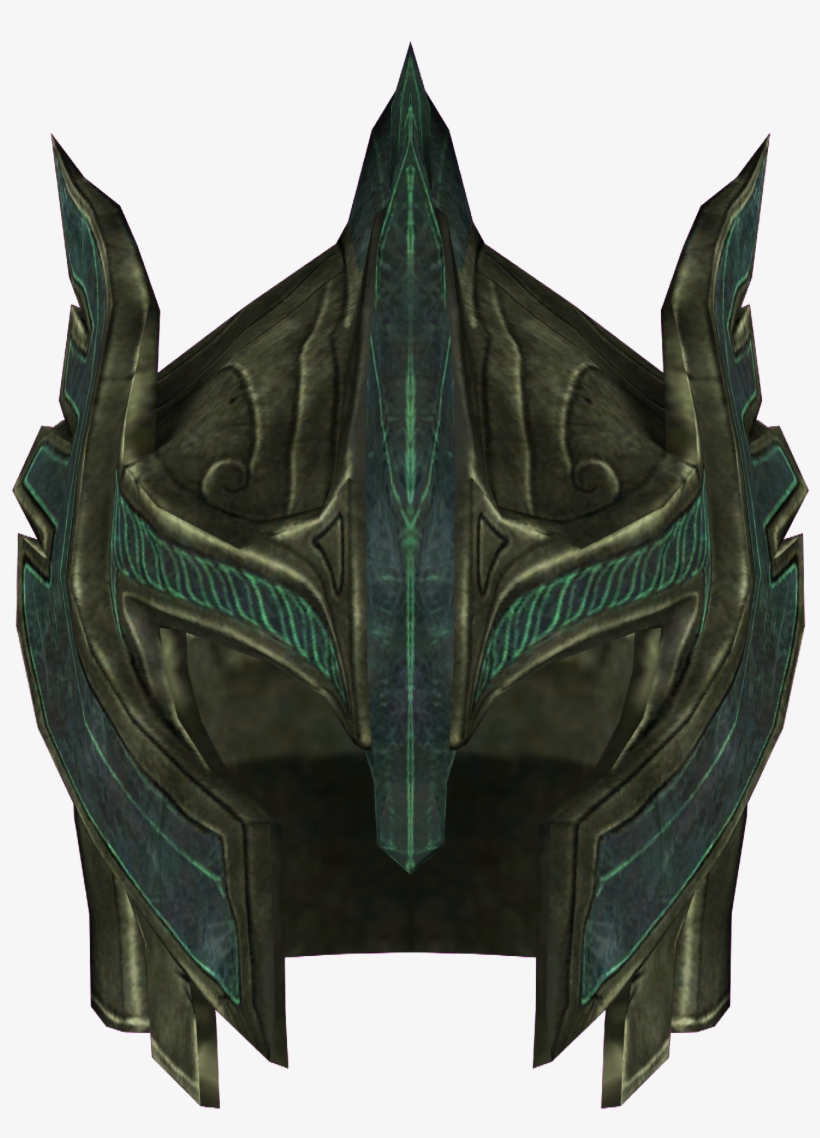 Glass Helmet - All Skyrim Helmets, transparent png #265579