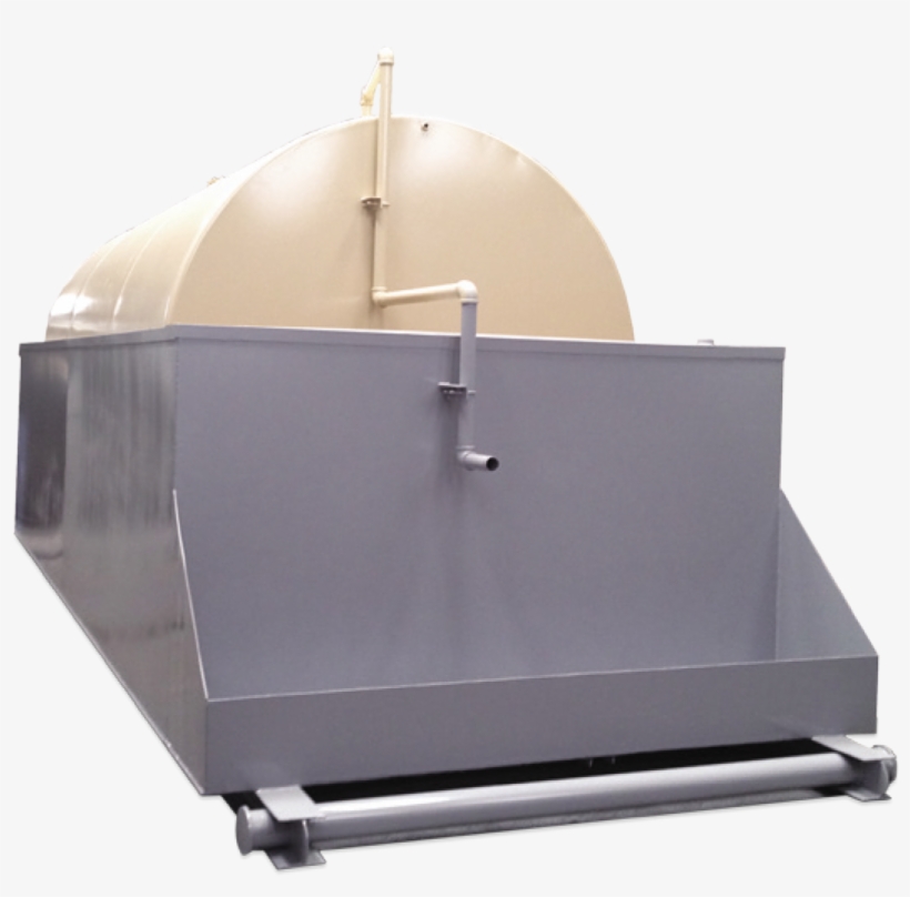 F911 Horizontal Tank With Dike Box - Machine, transparent png #265709
