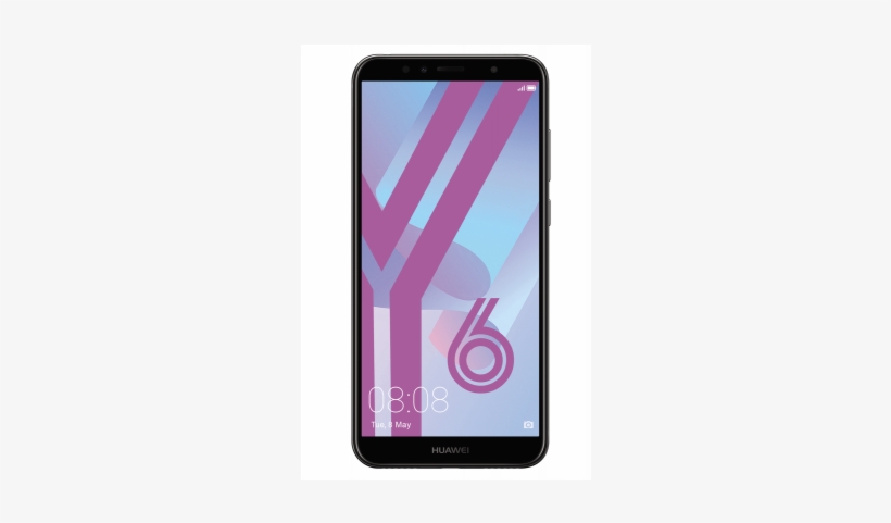 Huawei Y6 2018 Cell Phone Black - Huawei Y6, transparent png #265760