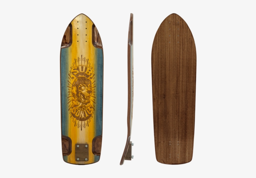 Subsonic Skateboards Spirit 30 Slalom Longboard Bottom - Slalom Longboard Deck, transparent png #265964