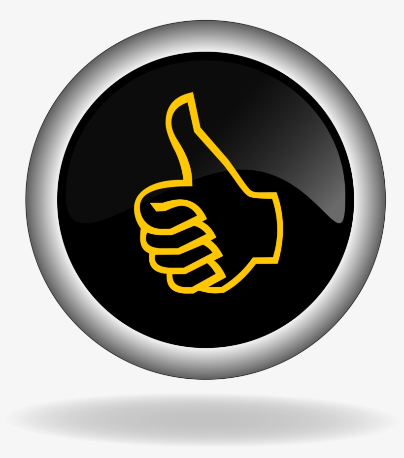 Thumb Up Like Button Icon Back 1426815 - Thumbs Up, transparent png #265965