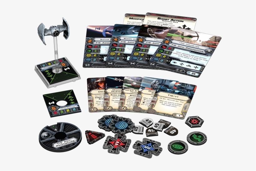 Inquisitorstiecomponents - X Wing Inquisitor's Tie, transparent png #266277