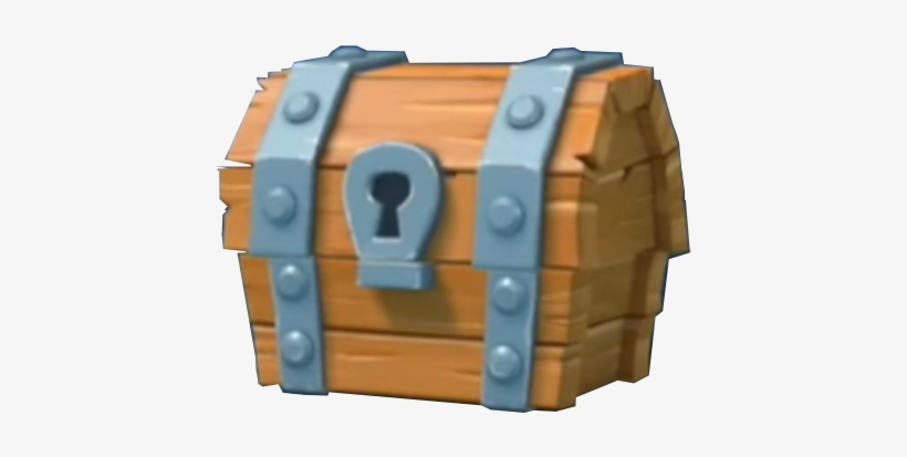 Wooden Chest - Bau De Madeira Clash Royale, transparent png #266299