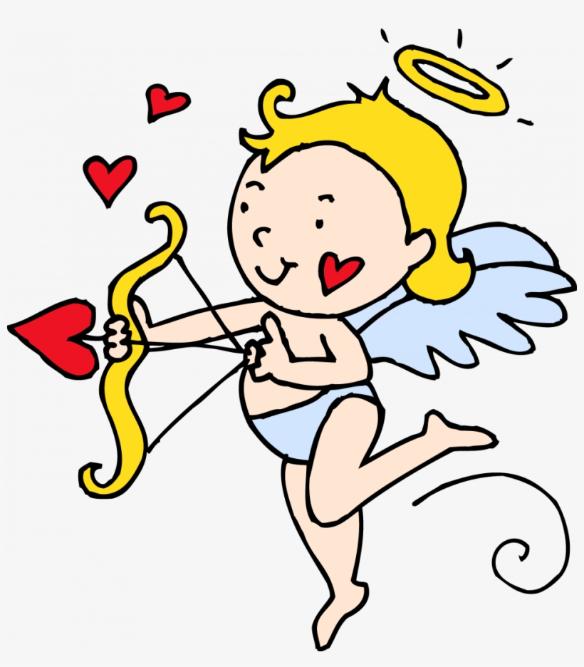 Cupid Clipart Preschool - Cupid Clipart, transparent png #266315
