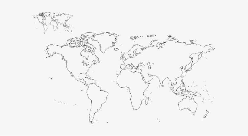 World Map Contour Lines Free Transparent Png Download Pngkey Images 