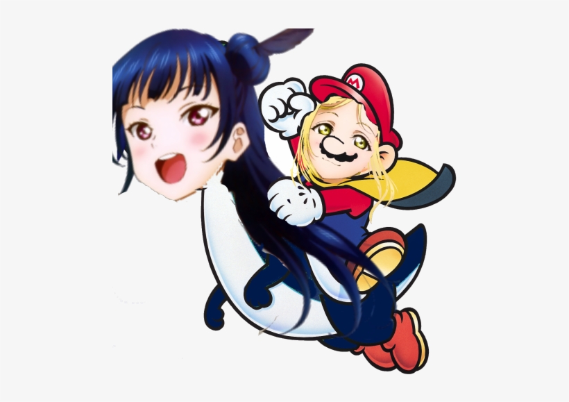 Super Mari O And Yoshi Ko - Super Mario World - Digital Download, transparent png #266794