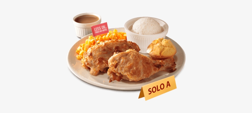 Solo A Omg Unfried Fried Chicken - Omg Unfried Fried Chicken Kenny Rogers, transparent png #266847