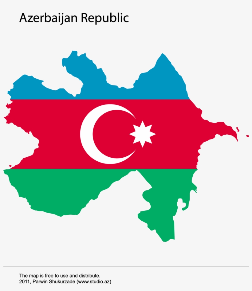 Png - Azerbaijan Map Vector, transparent png #266871