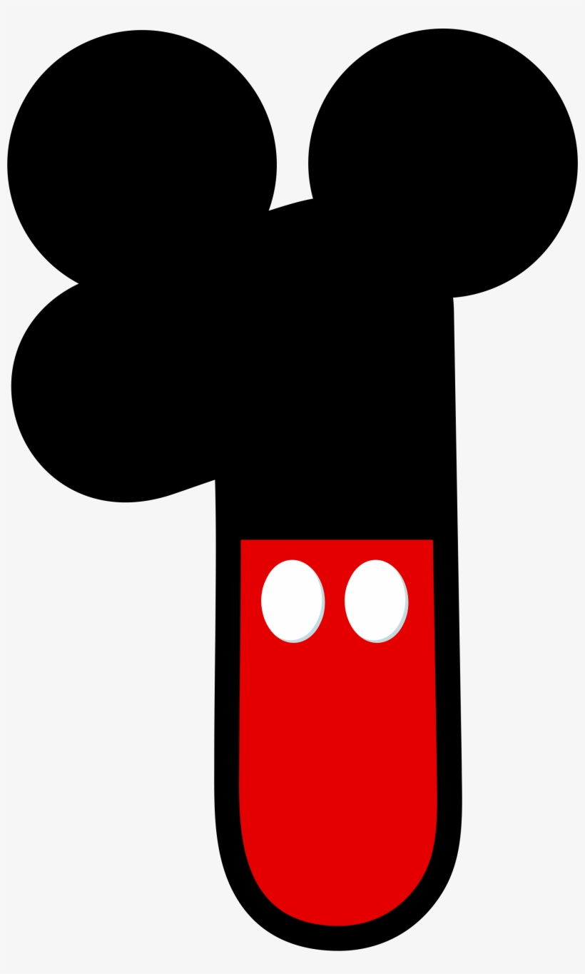 Mickey Mouse Birthday Theme, Mickey Mouse Png, Fiesta - Numero 1 Mickey Mouse, transparent png #266896