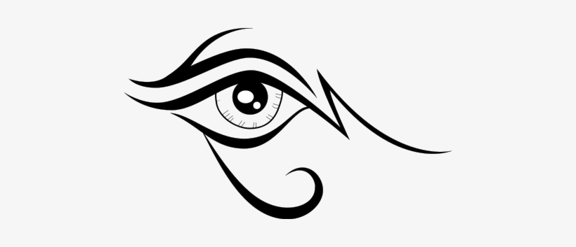Eye Vector Vectorportal - Eye Vector Tribal, transparent png #267229