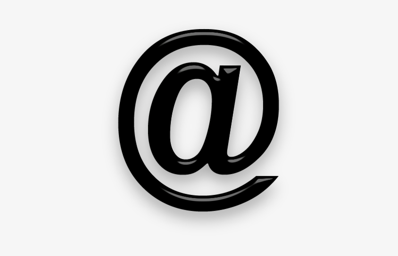 Email Black Glass, transparent png #267295