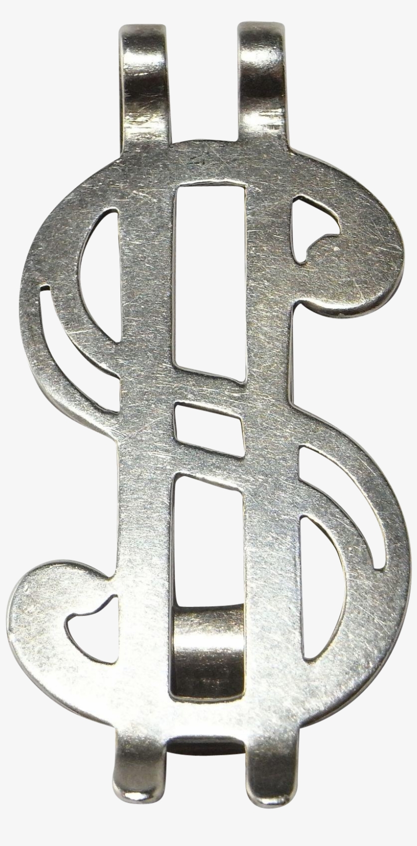 Silver Dollar Sign Png - Money Clip, transparent png #267335
