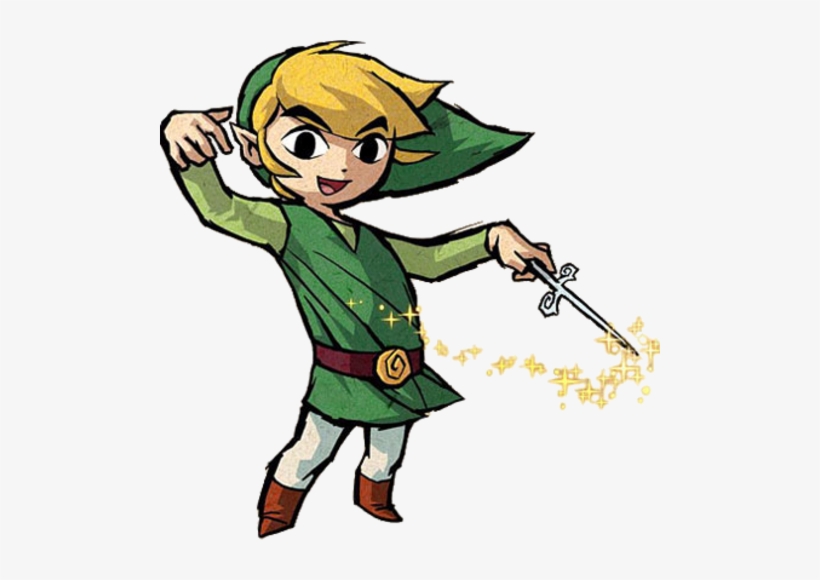 Every Legend Of Zelda Title Theme Playing At The Same - Legend Of Zelda Wind Waker Link, transparent png #267468