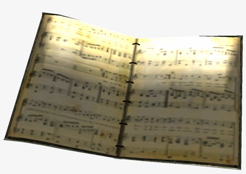 Sheet Music Book - Sheet Music Png, transparent png #267539