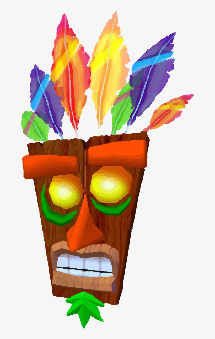 View Samegoogleiqdbsaucenao Aku Aku , - Crash Bandicoot Aku Aku, transparent png #267628