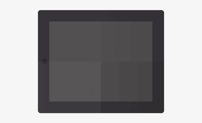 Custom Icon Ipad Black - Led-backlit Lcd Display, transparent png #267669
