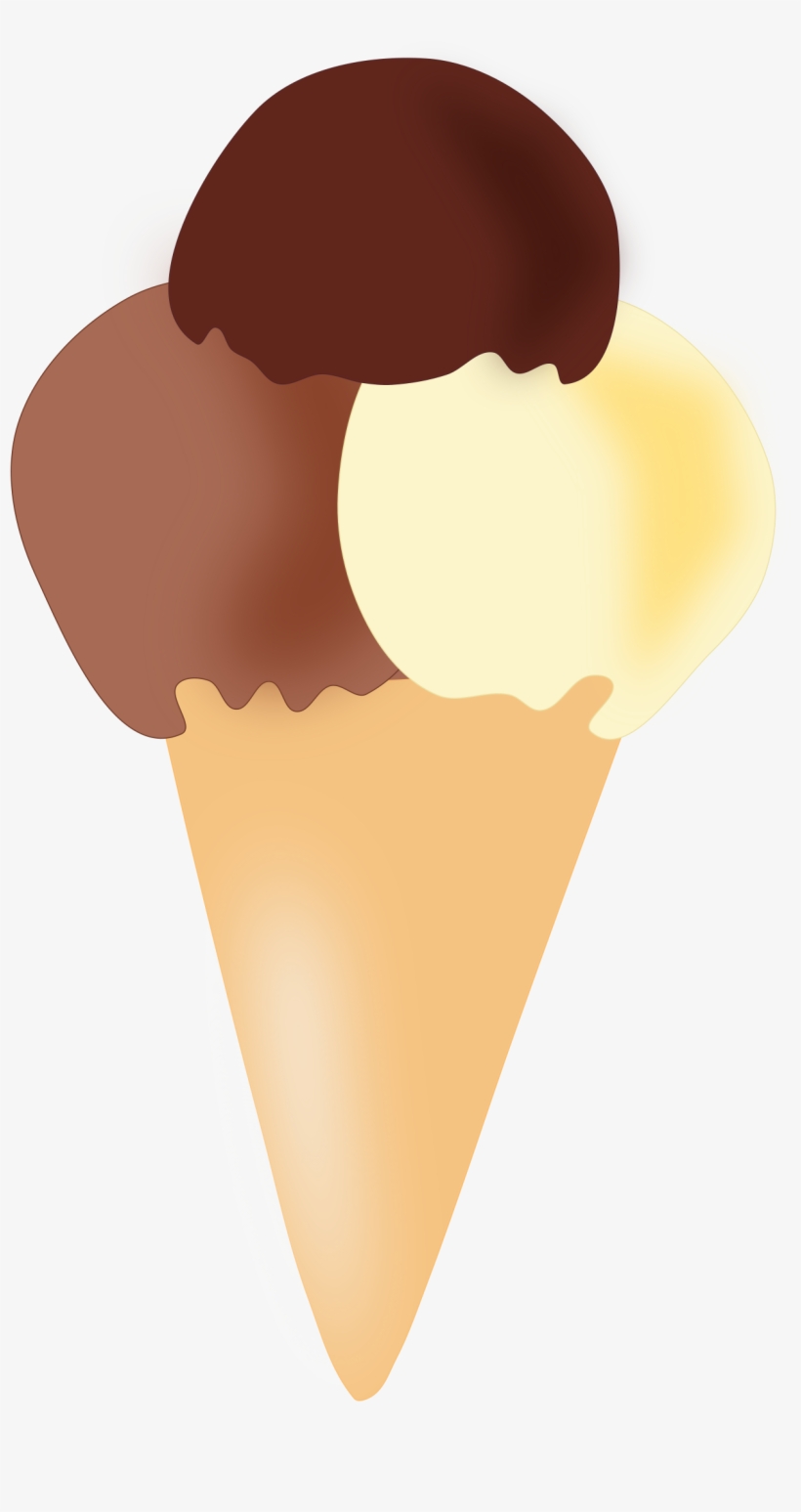 Net » Clip Art » Ice Cream Vanilla Julio 2012 Svg Clip - Vector Ice Cream Png, transparent png #268174