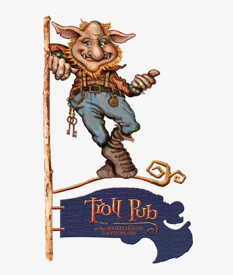 Louie The Troll - Troll Pub Dayton Oh, transparent png #268357