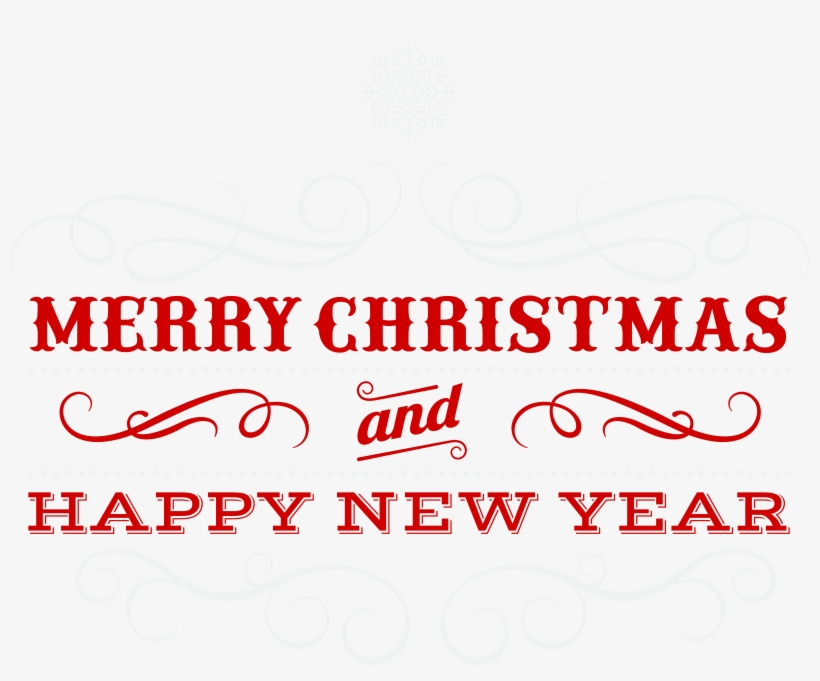 Merry Christmas And Happy New Year Png With 15 For, transparent png #268473