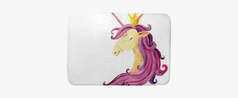 Watercolor Fairy Tale Card With Magic Unicorn Bath - Draw And Write Journal: Primary Journal Notebooks Grades, transparent png #268521