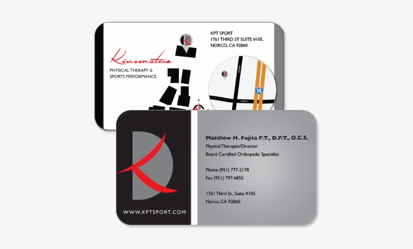 Physical Therapist Business Cards Custom Business Card - Custom Business Card, transparent png #268819