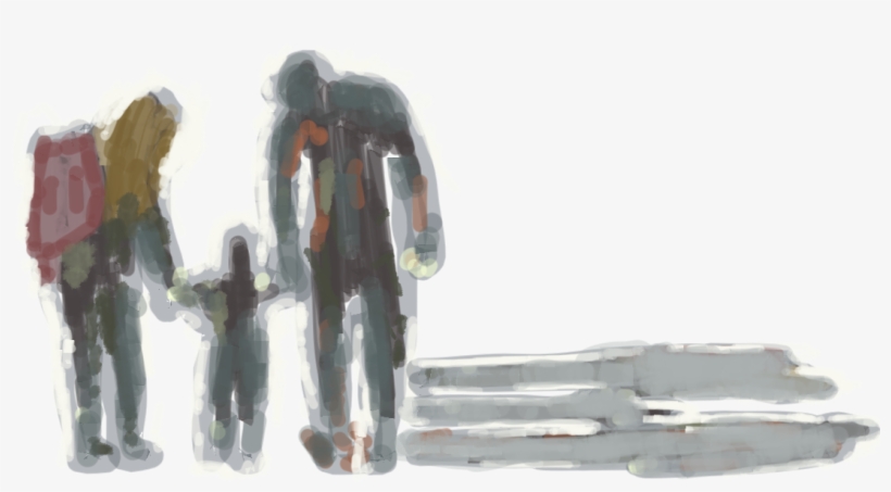 The Part As Friends Divorce Is Designed With Children - Snow, transparent png #268889