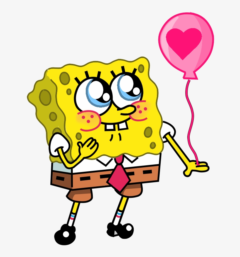 Scared Spongebob Png Image Download - Spongebob Squarepants In Love, transparent png #268960