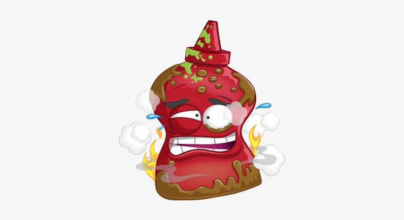 Burnt Bbq Sauce Artwork - Grossery Gang Official Art, transparent png #268982