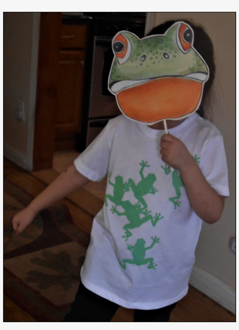 Frog Mask - T-shirt, transparent png #269176