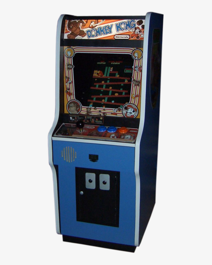 Donkey Kong Arcade At The Quakecon 2005 - Donkey Kong Arcade, transparent png #269478