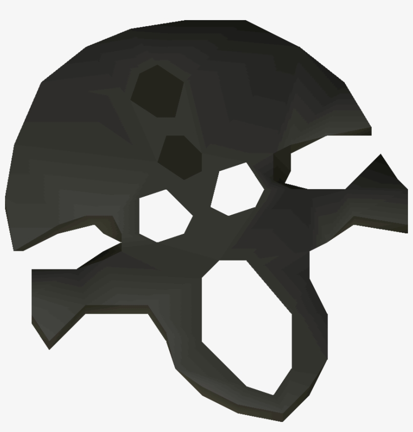 Black Mask - Ice Mask Runescape, transparent png #269517