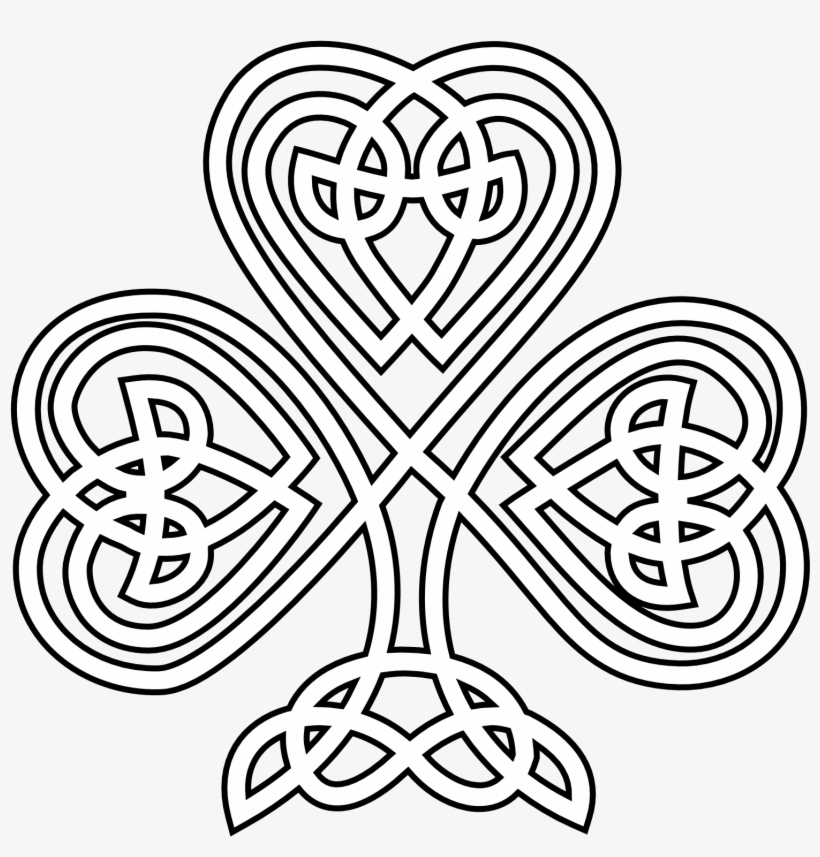 Celtic Knot Celts Clip Art - Laser Engraved 6oz Stainless Steel Hip Flask, transparent png #269682