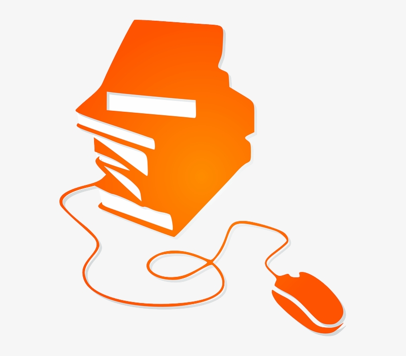 Books, Mouse, Browsing, Knowledge, Orange, Abstract - Book Lovers' Miscellany By Claire Cock-starkey, transparent png #269902