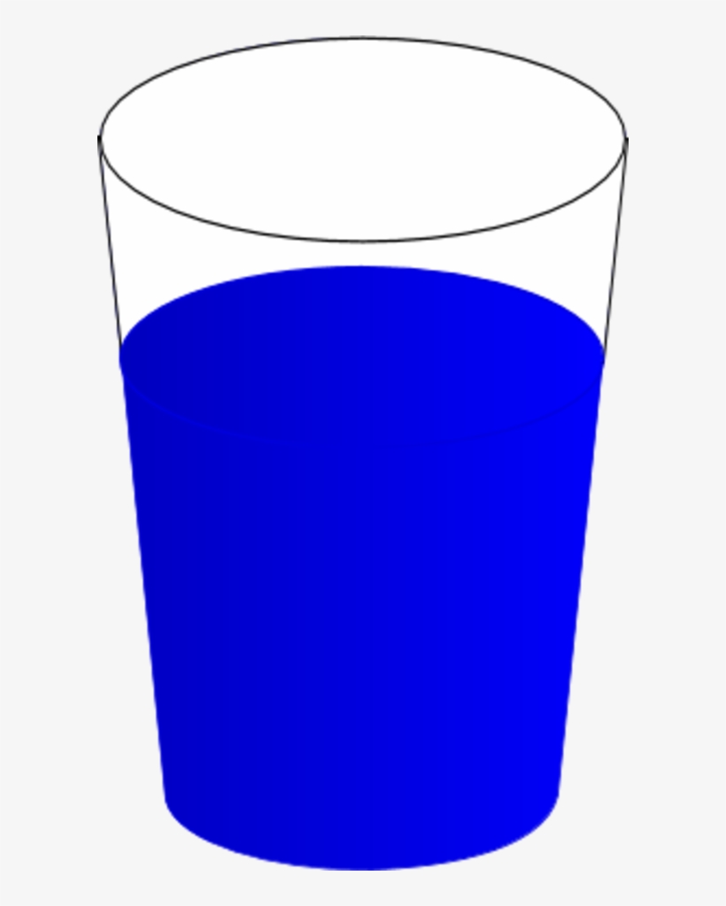 Drinking Glass Cup With Red Punch - Drinking Glass Clip Art, transparent png #2600327