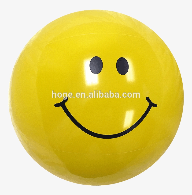 16'' Smiley Face Beach Balls - Ball, transparent png #2600570