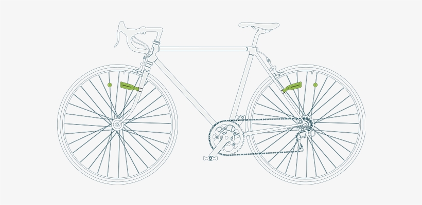 Reelight Cio Battery-free Bike Light [review] - Road Bicycle, transparent png #2601181