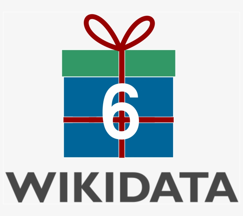 Logo Sixth Wikidata Birthday - Wikimania Logo, transparent png #2601417