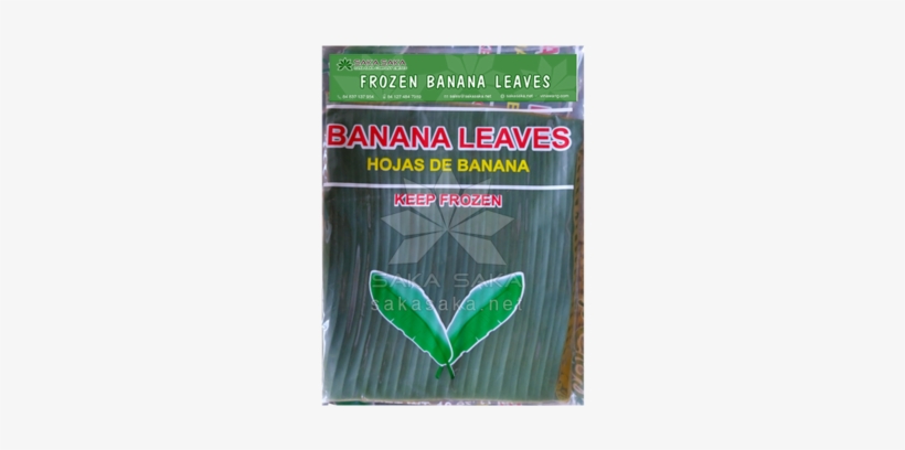 Frozen Banana Leaves - Poster, transparent png #2601701